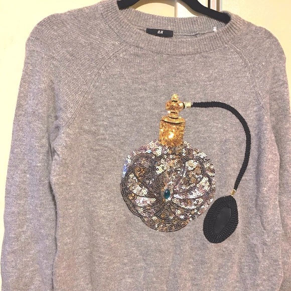 H&M - Cotton Crewneck Sweater - Picture 2 of 3